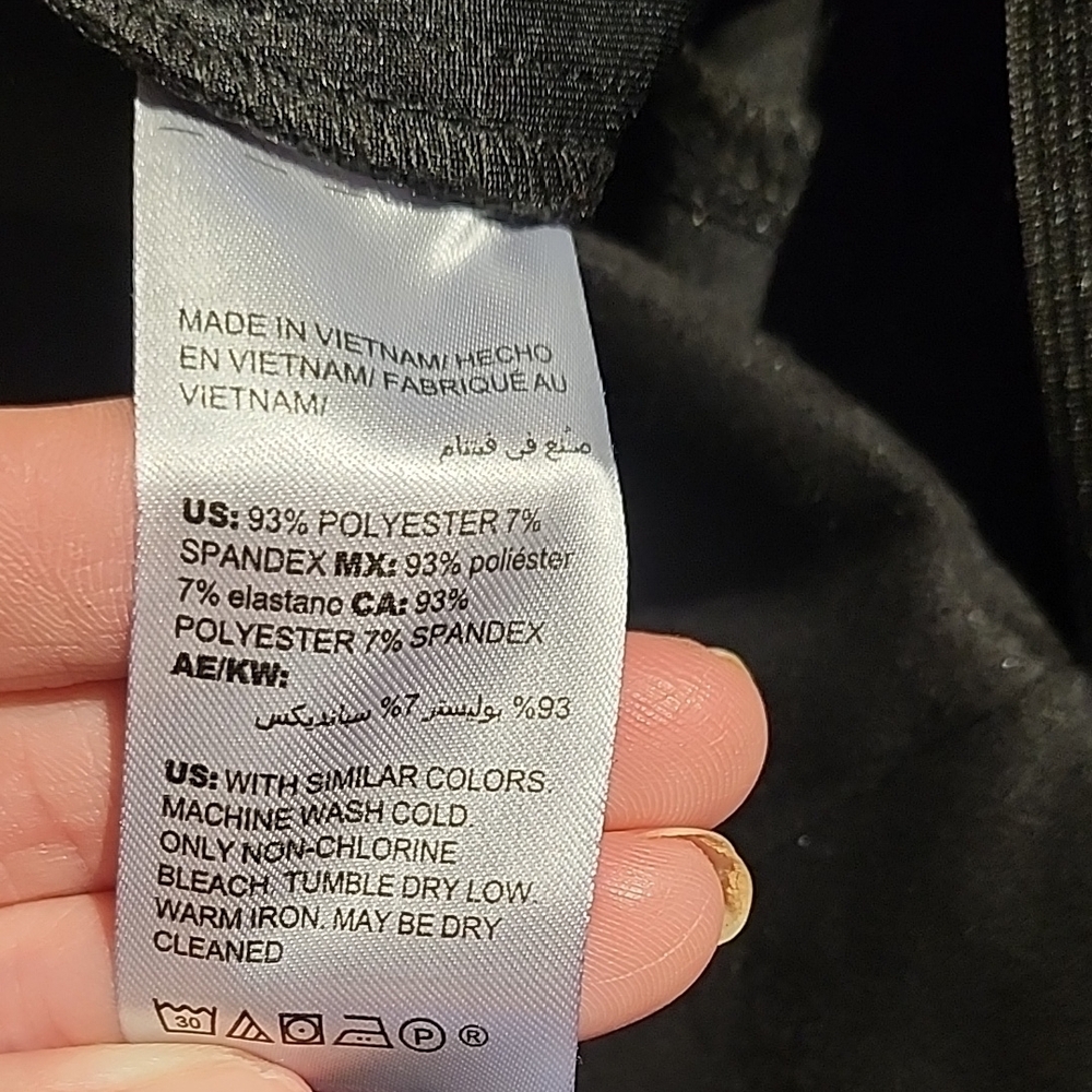 Chico's Black Straight Leg Pants - Picture 3 of 12